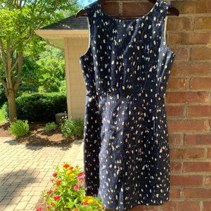 kate spade autumn leopard domino dress